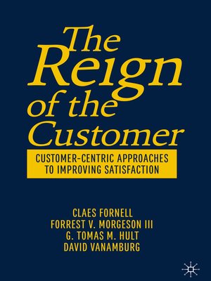 cover image of The Reign of the Customer